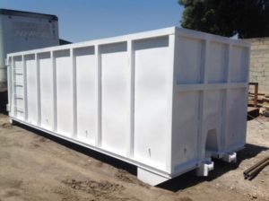 Tolva de 30m3 para industria capacidad roll off